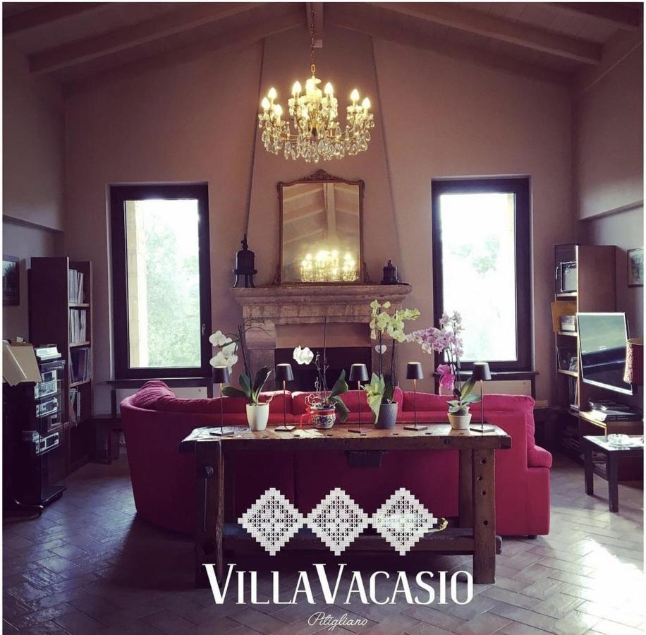 Agriturismo Eco-Bio Villa Vacasio Питильяно Экстерьер фото